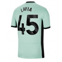 Maglie da calcio Chelsea Romeo Lavia #45 Terza Maglia 2023-24 Manica Corta